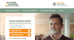 Desktop Screenshot of energie-zakelijk.nl