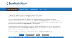 Desktop Screenshot of energie-zakelijk.com